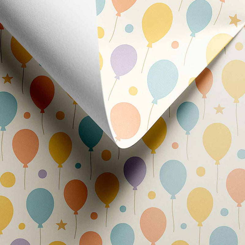 Geschenkpapier Balloon Joy 30cm x 200mtr