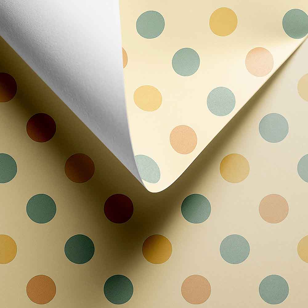 Geschenkpapier Calm Confetti 30cm x 200mtr