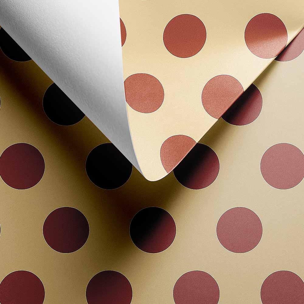 Geschenkpapier Rusty Dots 30cm x 200mtr