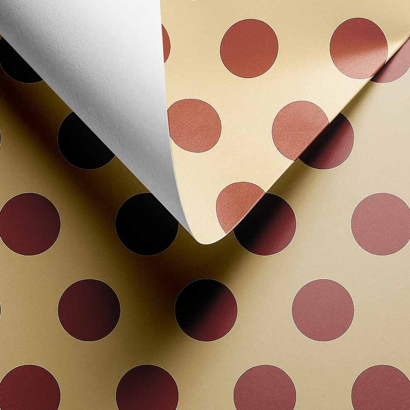 Geschenkpapier Rusty Dots 30cm x 200mtr