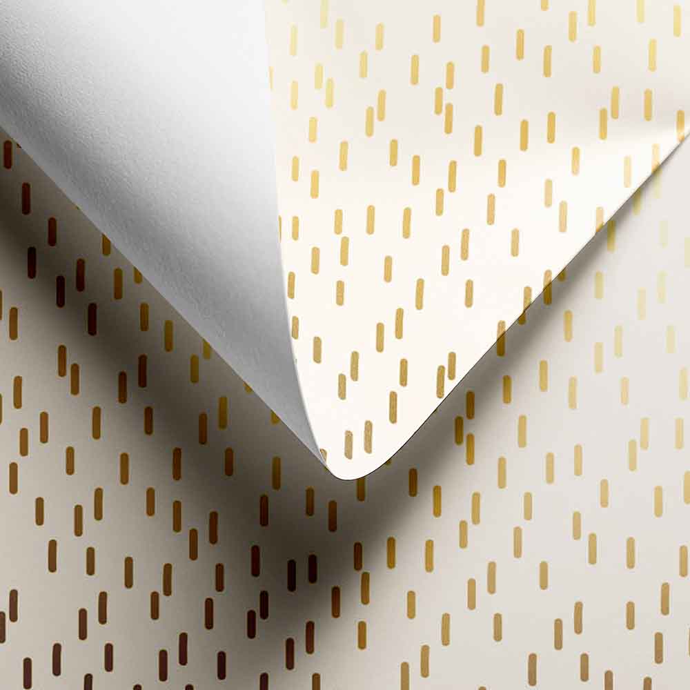 Geschenkpapier Golden Drizzle 30cm x 200mtr