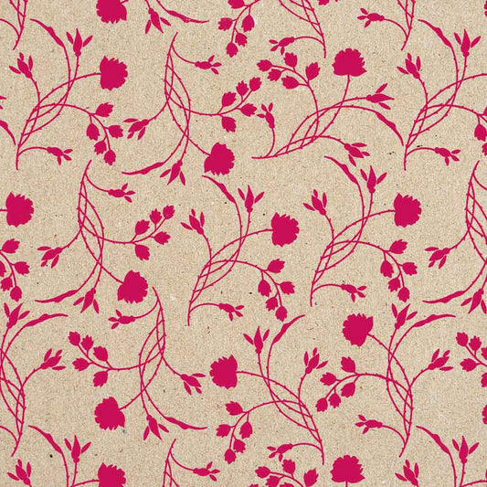 Geschenkpapier Erba Fuchsia 50cm x 200mtr