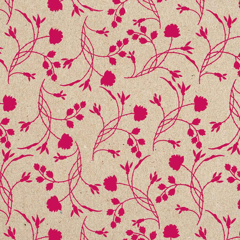 Geschenkpapier Erba Fuchsia 50cm x 200mtr