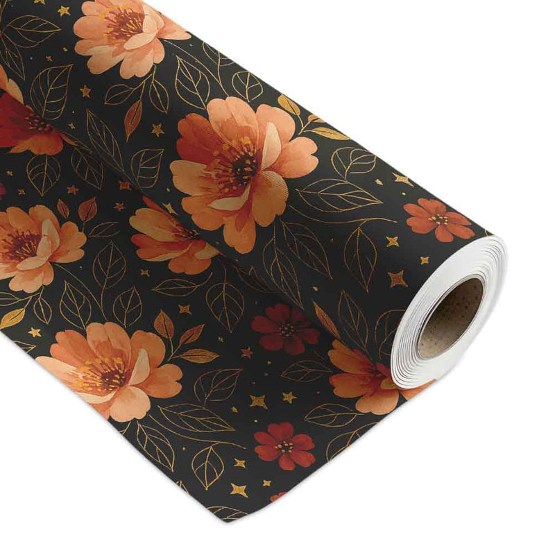 Geschenkpapier Golden Garden 50cm x 200mtr