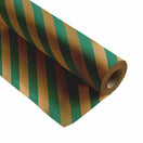 Geschenkpapier Forest Gold Stripe 30cm x 200mtr