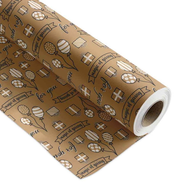 Geschenkpapier Magic Of Giving 50cm x 200mtr