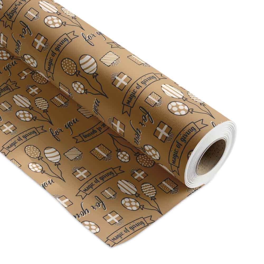 Geschenkpapier Magic Of Giving 30cm x 200mtr