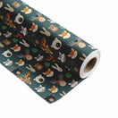 Geschenkpapier Cozy Forest Faces 50cm x 200mtr