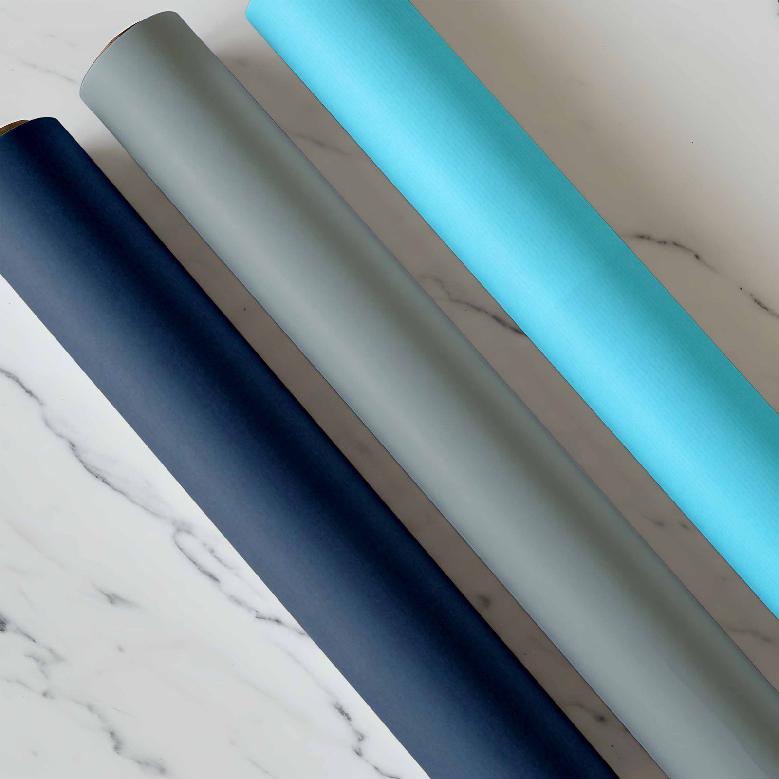 Geschenkpapier Hellblau 50cm x 125mtr - Design 148