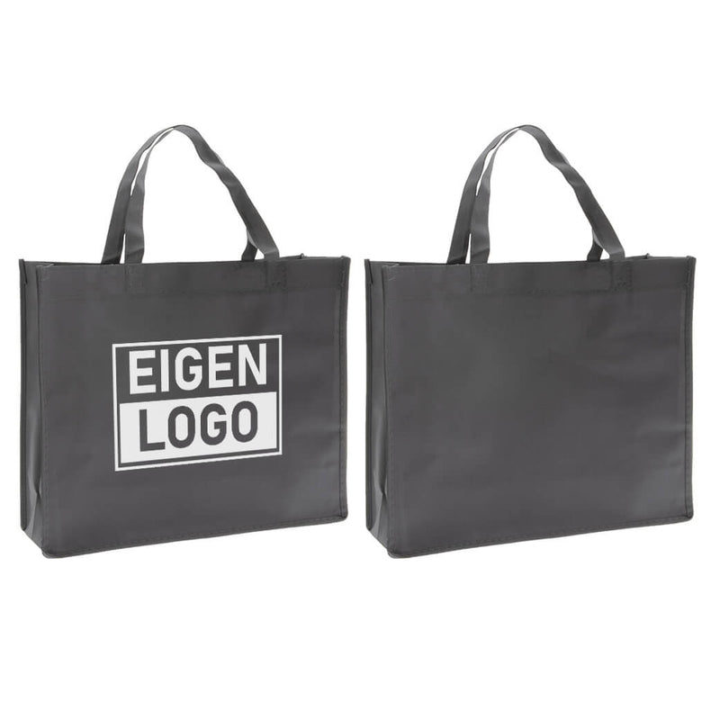 Shopper Druck Grau Non woven 42x12x35cm - Express