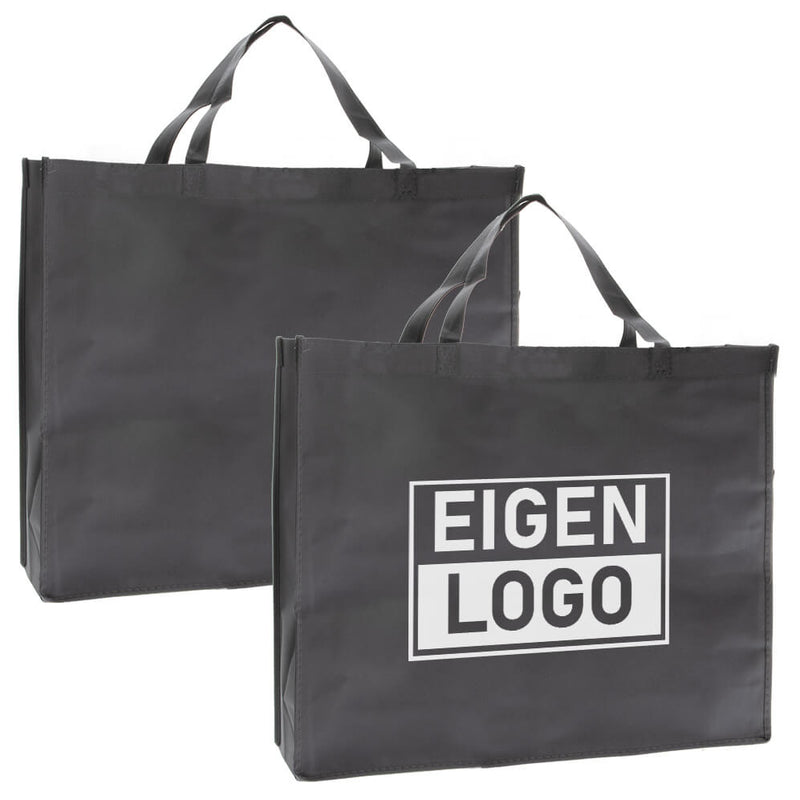 Shopper Druck Grau Non woven 54x14x45cm - Express