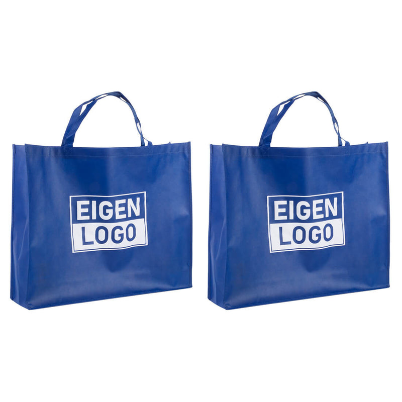 Shopper Druck Dark Blue Non Woven 54x14x45cm - Express