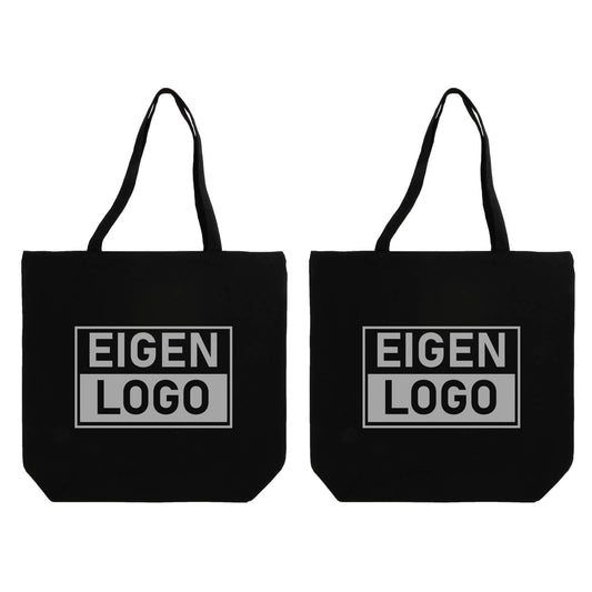 Baumwolltasche Druck 54x48+14cm Schwarz - Express