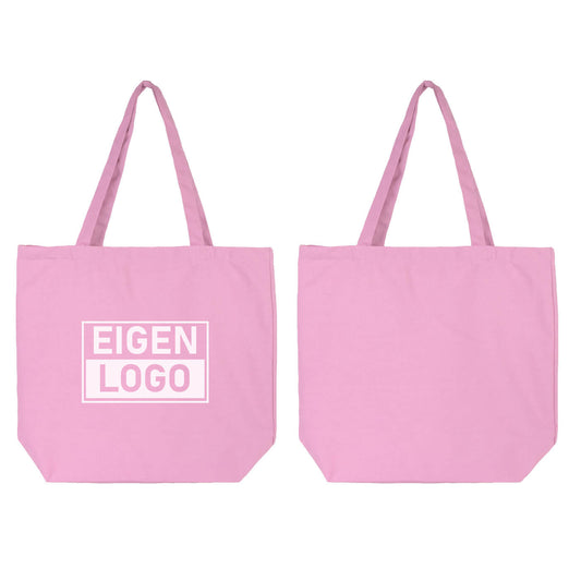 Baumwolltasche Druck 54x48+14cm Pink Lavender - Express