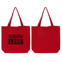 Baumwolltasche Druck 54x48+14cm Cherry Red - Express