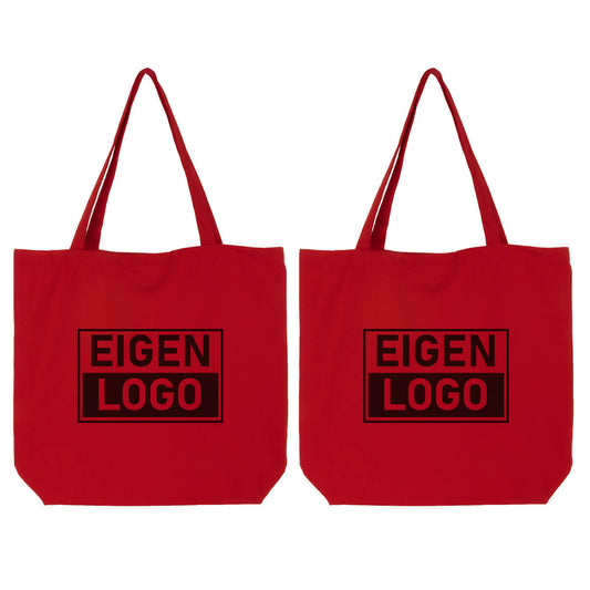 Baumwolltasche Druck 54x48+14cm Cherry Red - Express