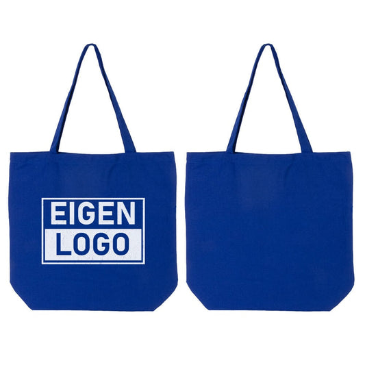 Baumwolltasche Druck 54x48+14cm Dark blue - Express