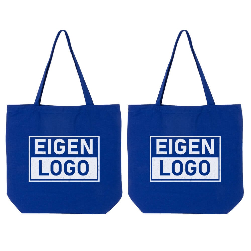 Baumwolltasche Druck 54x48+14cm Dark blue - Express