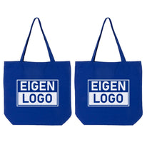 Baumwolltasche Druck 54x48+14cm Dark blue - Express