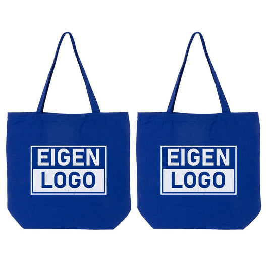 Baumwolltasche Druck 54x48+14cm Dark blue - Express