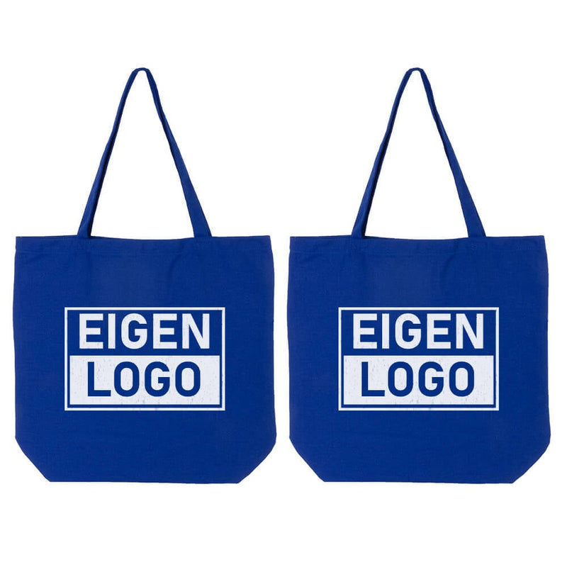Baumwolltasche Druck 54x48+14cm Dark blue - Express