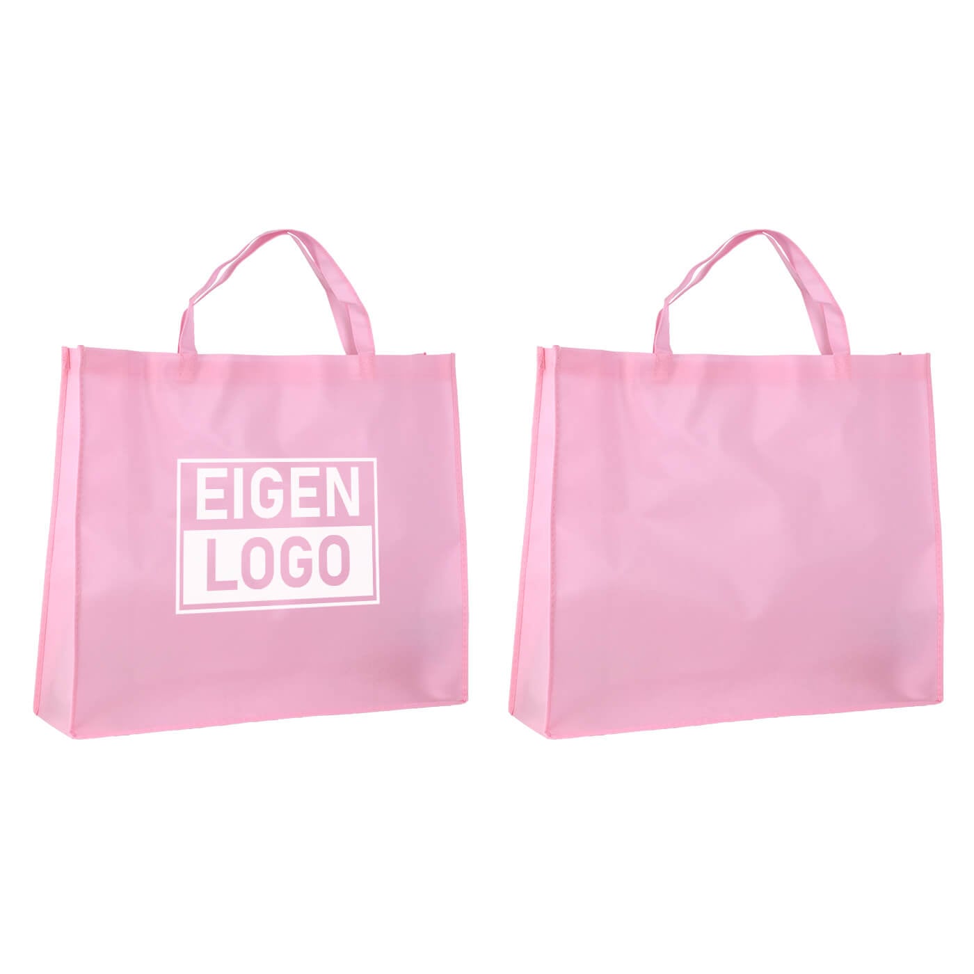 Shopper bedrucken lassen Pink Lavender Non Woven 54x14x45cm