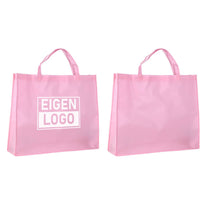 Shopper bedrucken lassen Pink Lavender Non Woven 54x14x45cm