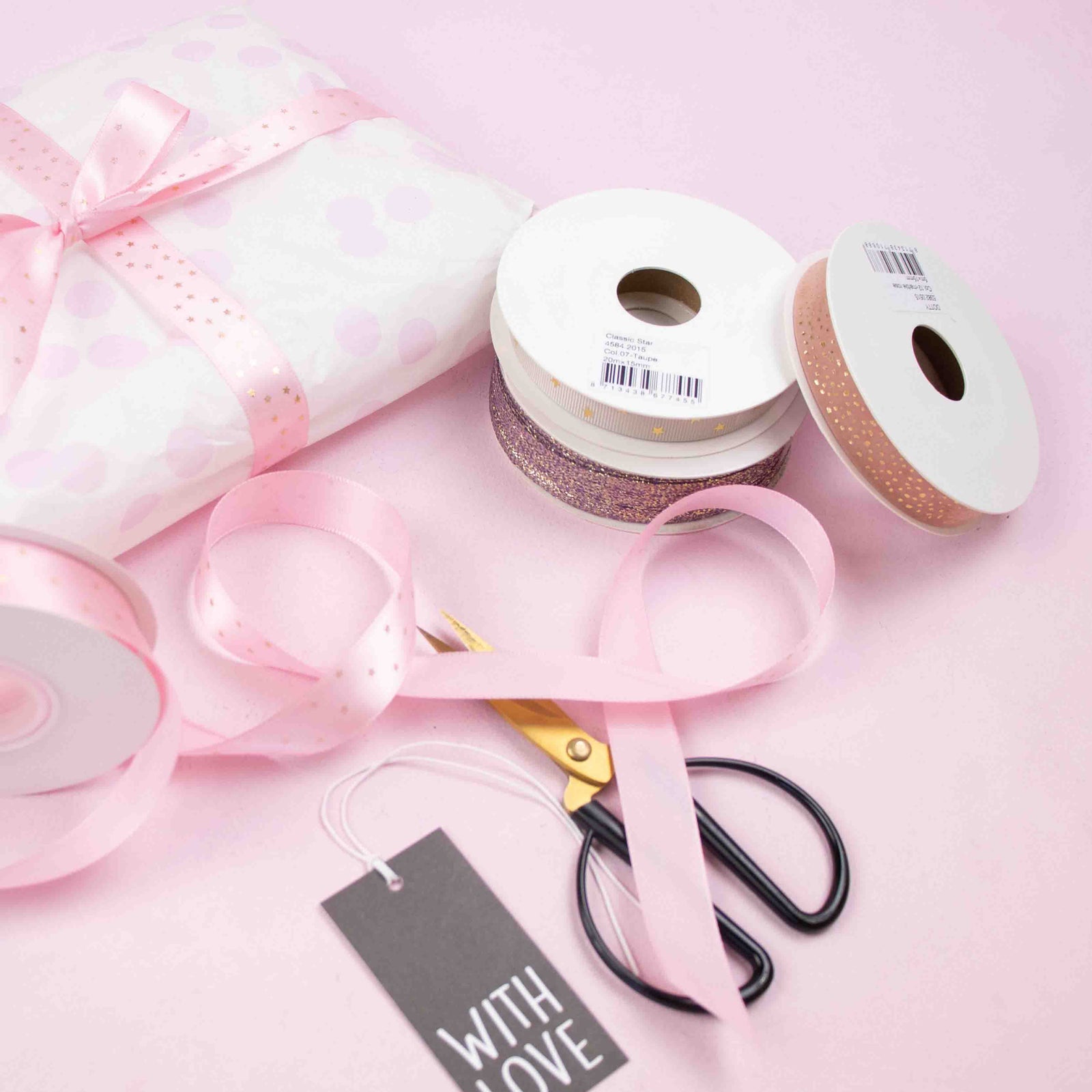 Geschenkband Lurey Lila 5mm x 25m