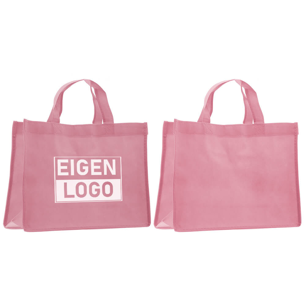 Shopper Druck Rosa Non woven 32x12x25cm - Expresss