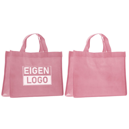 Shopper Druck Rosa Non woven 32x12x25cm - Expresss