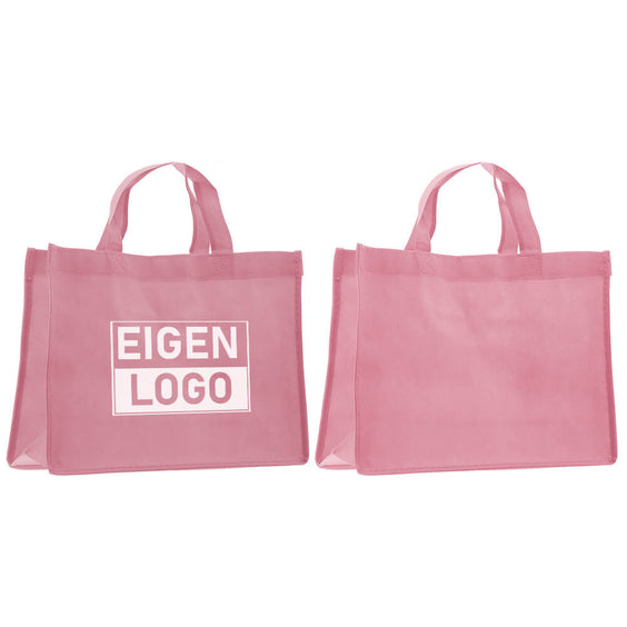 Shopper Druck Rosa Non woven 32x12x25cm - Expresss