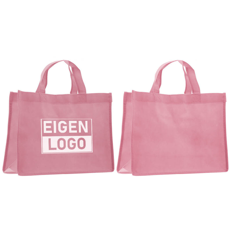 Shopper Druck Rosa Non woven 32x12x25cm - Expresss