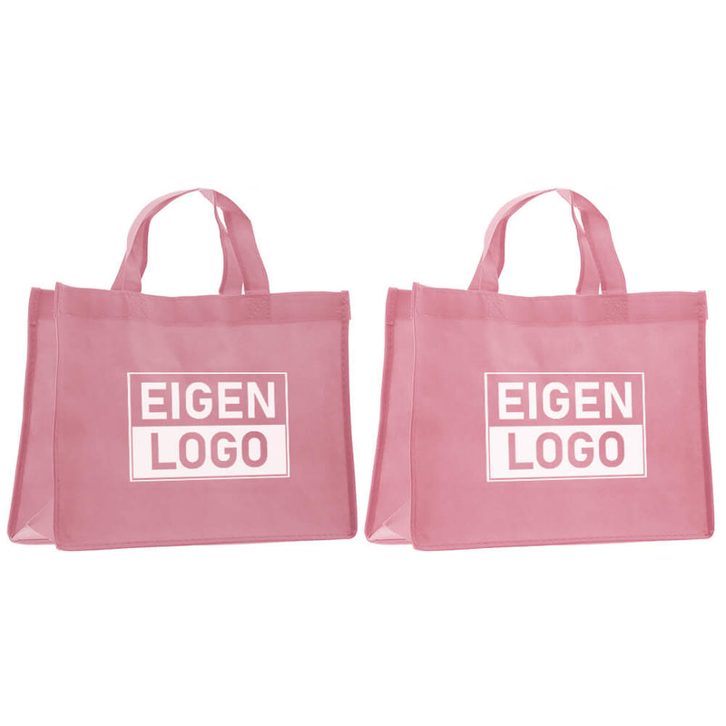 Shopper Druck Rosa Non woven 32x12x25cm - Expresss