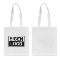 Tasche Druck Weiß Non Woven 38x44 + 2x4cm - Express
