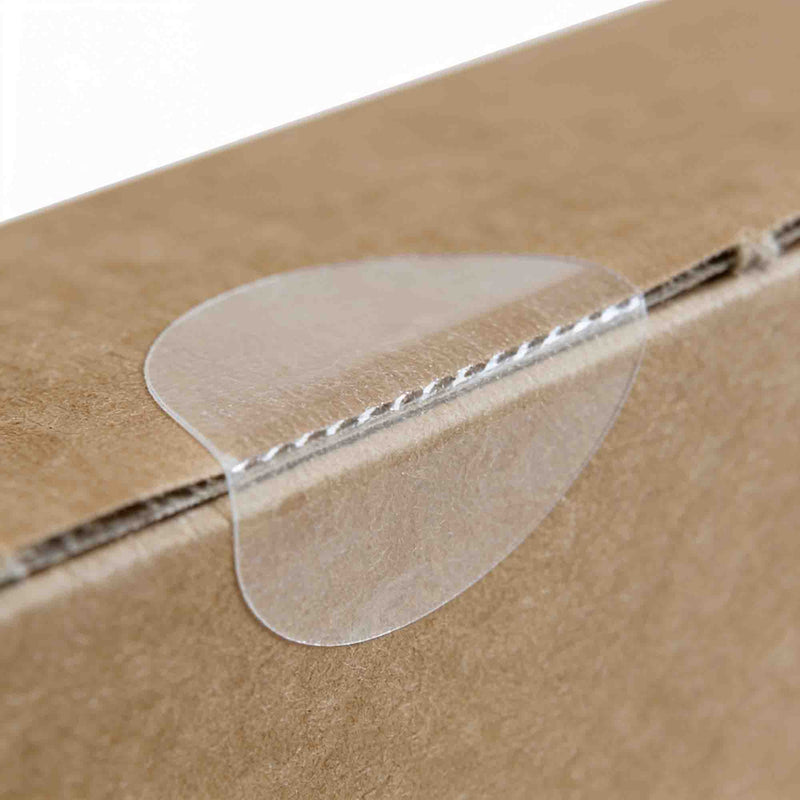 1000x Siegel + Perforation Transparent 25mm