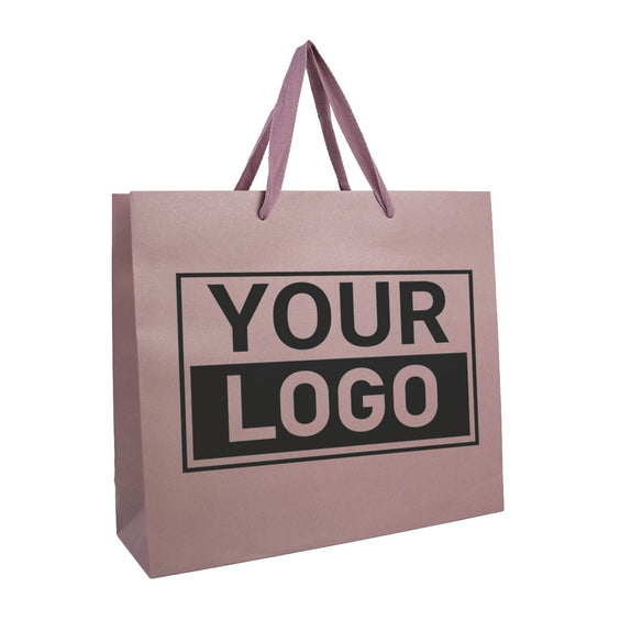Geschenktasche bedrucken Dusty Rose A3