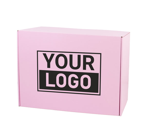 Postkartons bedrucken Pink Lavender 380x300x140mm